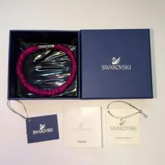 SWAROVSKI スワロフスキー スターダストブレスレット ピンク Mのサムネイル