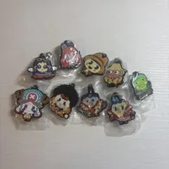 たまごっち×ワンピース　スペシャルラバーマスコット 9個セット