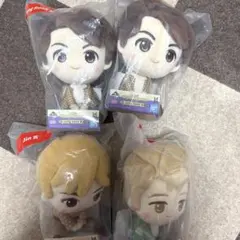 BTS TinyTAN ぬいぐるみ 4体セット