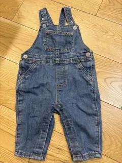 H&M デニムオーバーオール 4-6m
