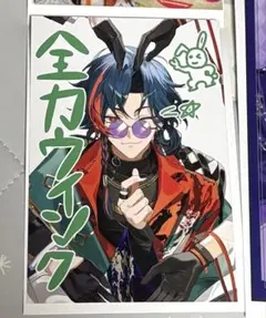 にじさんじ 魁星 3SKM ２周年 OS特典 ポストカード