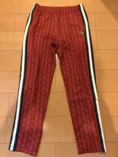 LACOSTE モノグラム トラックジャケット レッド FR4 - メルカリ