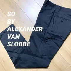 SO by alexander van slobbe レザーパンツ 革パン - メルカリ