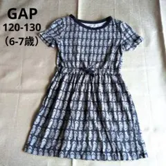 GAP キッズ 半袖 ワンピース S 120cm 130cm 6歳 7歳のサムネイル