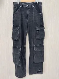 値下げ　ZARA ザラ カーゴパンツ デニム　パンツ