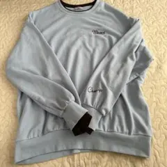 mysa closet ロゴ刺繍プルオーバー