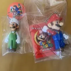 スーパーマリオ ルイージ マリオ キーホルダーセット