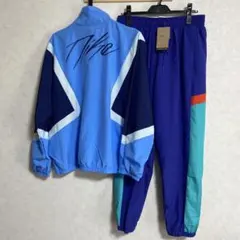 2XL NIKE 上下セットアップ　ウーブン　バスケ　水色