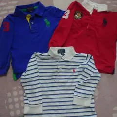 ポロラルフローレン 90cm 3枚セット