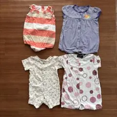 ロンパース 6m、70cm ４枚セット