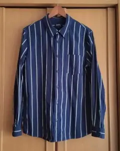 〈年末価格〉定価 ¥33,000 A.P.C. ストライプシャツ