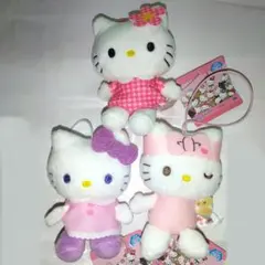 サンリオ ハローキティ My ハローキティマスコット 3個セット　タイトー限定