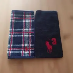 ラルフローレン タオルハンカチ2枚セット