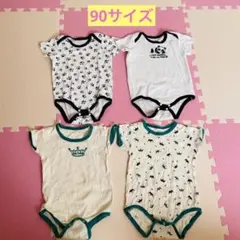 ベビー 半袖ロンパース 4点セット⭐︎