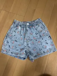 H&M キッズ　キティデニムショートパンツ