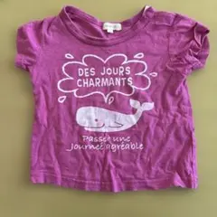 HusHusH 半袖Tシャツ ピンク 90cmのサムネイル