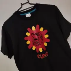 c銀棚上 CUNE グラフィックプリント Tシャツ 半袖 黒のサムネイル