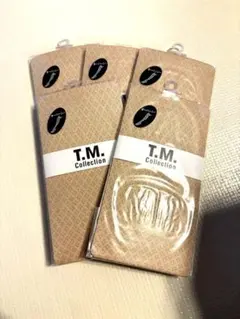 T.M. Collection ベージュ オーバーニー5パック