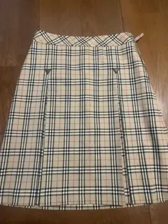 Burberry Blue Label プリーツスカート ノバチェック - メルカリ