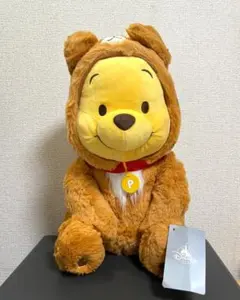 【タグ付】ディズニーストア　干支プー　プーさん　２００８　２０１０　ぬいぐるみ ディズニーリゾート ディズニー プーさん 干支 ぬいぐるみ 2008