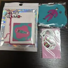 イカゲーム Francfranc ハンカチ コースター シール
