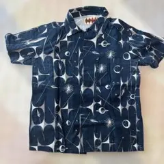 WEIRDO 半袖シャツ 宇宙柄 ロケット柄のサムネイル