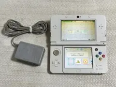 뉴 닌텐도 3DS 본체 화이트 테마 플레이트 마리오 디자인