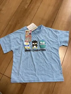 【新品未使用】サンリオキャラクターズ Tシャツ 水色90センチ