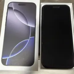 iPhone16 Pro Max ブラックチタニウム 256GB