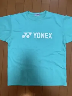 YONEX ライトブルー シャツ キャラクター付き