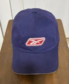 Reebok（リーボック）キャップネイビー90sヴィンテージ　ベクターロゴ　希少のサムネイル