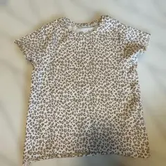 新品　ZARA ヒョウ柄 半袖Tシャツ 4歳