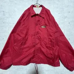 p8 USA製 ナイロンコーチジャケット 刺繍 アメカジ ストリート 古着