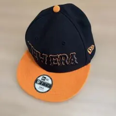NEW ERA 9FIFTY CHILD キャップ ブラック オレンジ