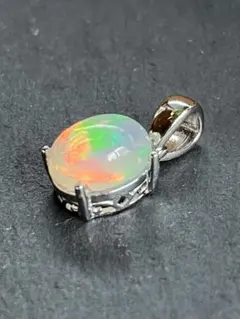 オパール　エチオピア産　silver925 ペンダントトップ