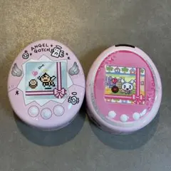 たまごっち　チョコ缶　てんしっち　らぶりっち