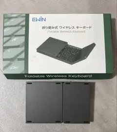 EWIN 折りたたみ式 ワイヤレスキーボード 本体