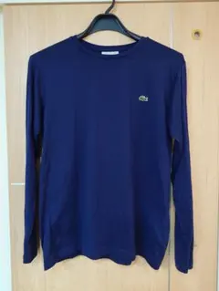 LACOSTE ネイビー 長袖カットソー US XS