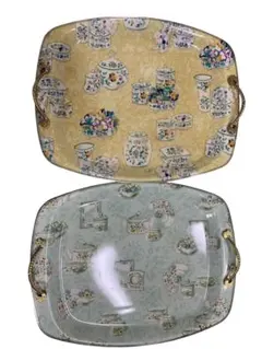 ミントン MINTON JN1536Y トレー 川島織物セルコン お盆 セットのサムネイル