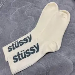 S*様 Stüssy ソックス 靴下 ホワイト ロゴ入りのサムネイル