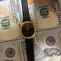 SEIKO セイコー ヴィンテージ 腕時計 ブラック文字盤 ゴールドカラー