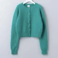 【美品】6(ROKU)ロク モヘヤニットカーディガン　ユナイテッドアローズ