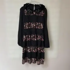 OLIVE des OLIVE オリーブデオリーブ 切り替えデザインワンピース