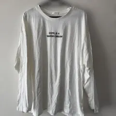CINEMA CLUB 長袖Tシャツ ホワイト Mサイズのサムネイル