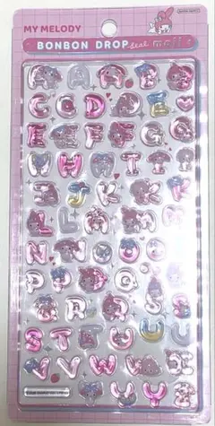 マイメロディー　ボンボンドロップシール　サンリオ