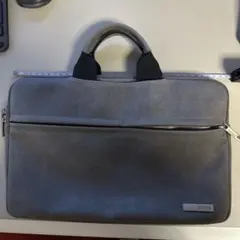 BEFNG グレー ノートPCタブレットケース ハンドル付き