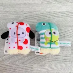 サンリオ Sanrio はぴだんぶい ちんあなごマスコット ポチャッコ ケロッピ