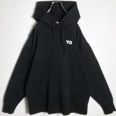 Y-3 パーカー ブラック U CH1 ロゴ フーディのサムネイル