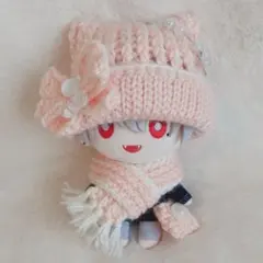 ⭐︎閉店セール⭐︎にじぬい/猫耳帽子/マフラー/ショルダーバッグ/16cmぬい服
