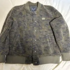 GAP カモフラージュ フリースジャケット M